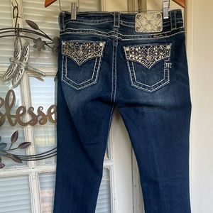 Miss me easy ankle skinny size 27 EUC